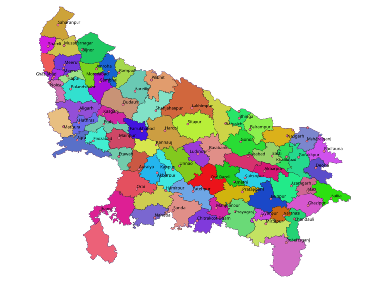 rajasthan map